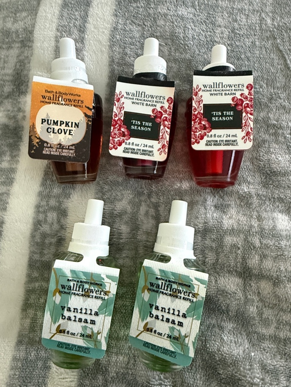 Bath & Body Works White Barn Wallflowers Holiday Variety
